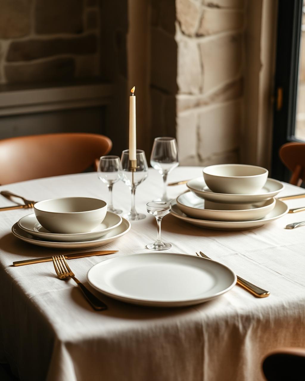 Refined chef's table still life